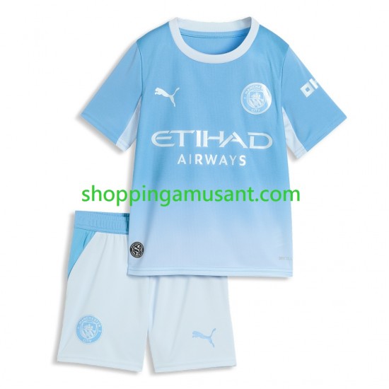 Maillot de Foot Manchester City Enfant Domicile 2026-2027 Manche Courte