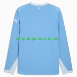 Maillot de Foot Manchester City Homme Domicile 2026-2027 Manche Longue