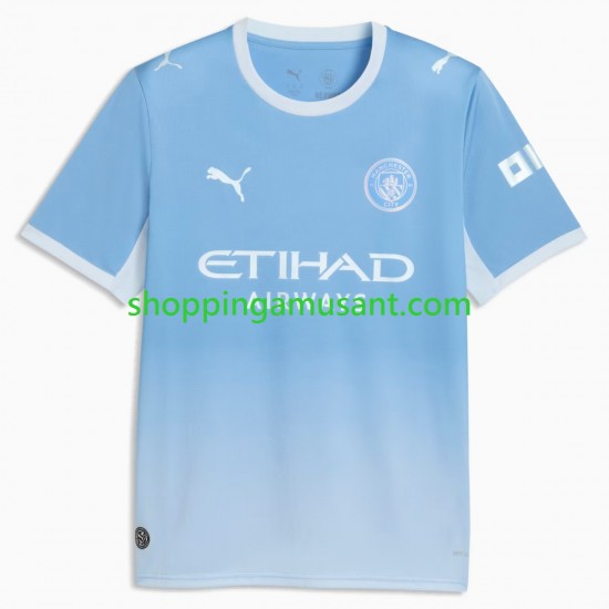 Maillot de Foot Manchester City Homme Domicile 2026-2027 Manche Courte