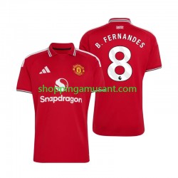 Maillot de Foot Manchester United Bruno Fernandes 8 Homme Domicile 2026-2027 Manche Courte
