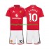 Maillot de Foot Manchester United Matheus Cunha 10 Enfant Domicile 2026-2027 Manche Courte