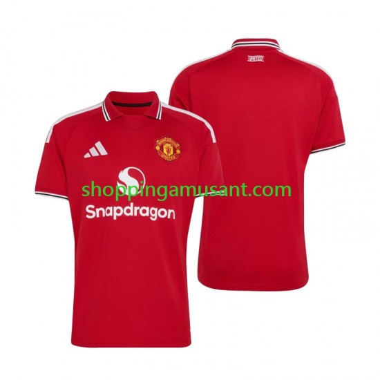 Maillot de Foot Manchester United Homme Domicile 2026-2027 Manche Courte