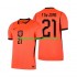 Maillot de Foot Pays-Bas Frenkie de Jong 21 Homme Domicile Coupe du Monde 2026 Manche Courte