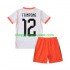 Maillot de Foot Pays-Bas Jeremie Frimpong 12 Enfant Extérieur Coupe du Monde 2026 Manche Courte