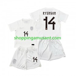 Maillot de Foot Norvège Julian Ryerson 14 Enfant Neutre Coupe du Monde 2026 Manche Courte