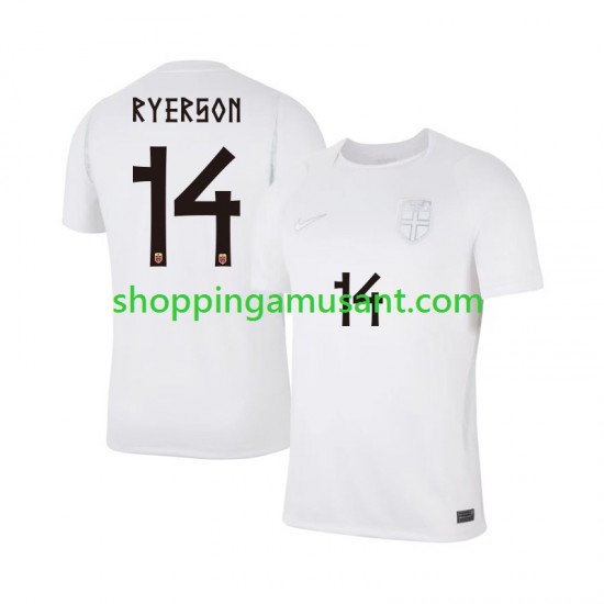 Maillot de Foot Norvège Julian Ryerson 14 Homme Neutre Coupe du Monde 2026 Manche Courte