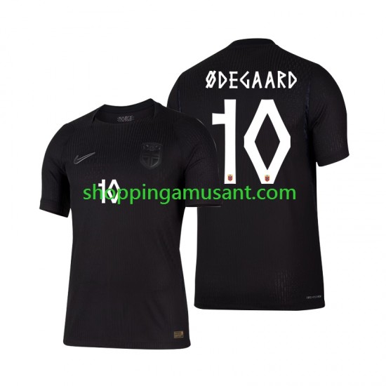 Maillot de Foot Norvège Martin Odegaard 10 Homme Extérieur Coupe du Monde 2026 Manche Courte