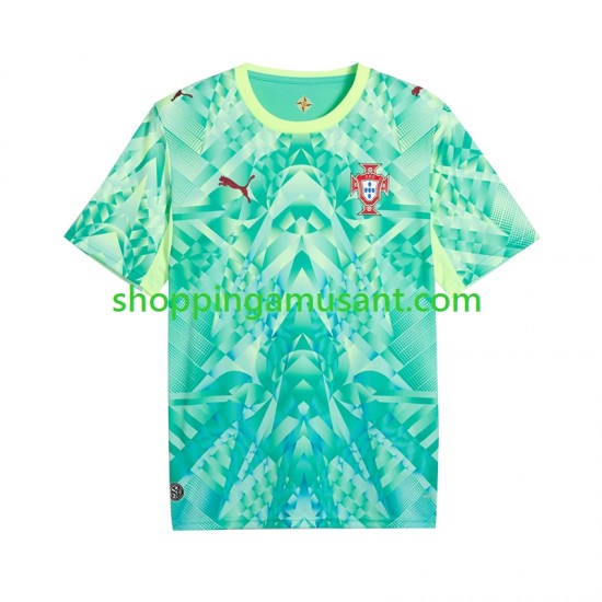 Maillot de Foot Portugal Gardien Homme Domicile Coupe du Monde 2026 Manche Courte
