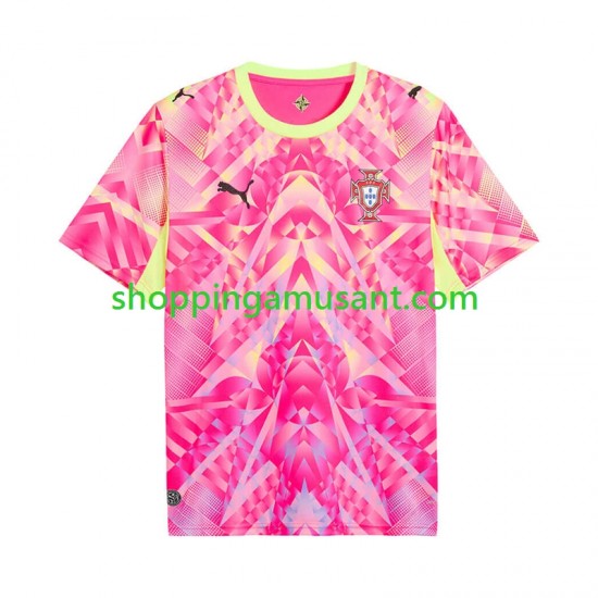 Maillot de Foot Portugal Gardien Homme Neutre Coupe du Monde 2026 Manche Courte