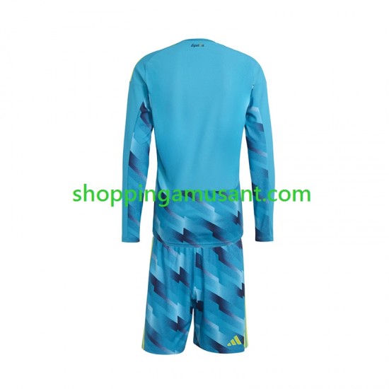 Maillot de Foot Espagne Gardien Enfant Domicile Coupe du Monde 2026 Manche Longue