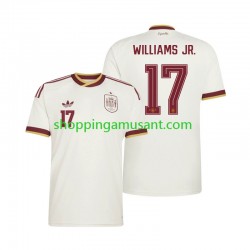 Maillot de Foot Espagne Nico Williams 17 Homme Extérieur Coupe du Monde 2026 Manche Courte