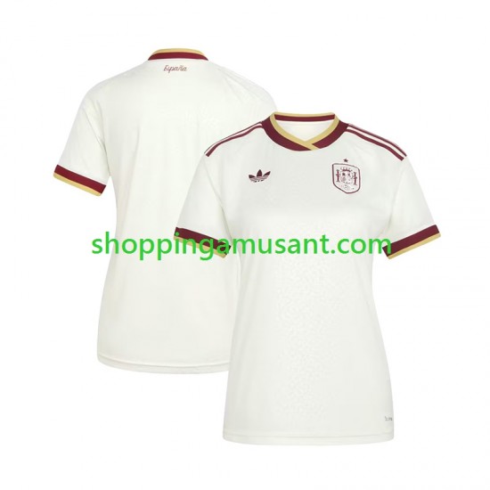 Maillot de Foot Espagne Féminine Extérieur Coupe du Monde 2026 Manche Courte
