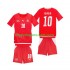 Maillot de Foot Suisse Granit Xhaka 10 Enfant Domicile Coupe du Monde 2026 Manche Courte