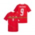 Maillot de Foot Suisse Johan Manzambi 9 Homme Domicile Coupe du Monde 2026 Manche Courte
