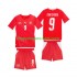 Maillot de Foot Suisse Johan Manzambi 9 Enfant Domicile Coupe du Monde 2026 Manche Courte