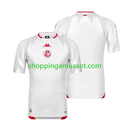 Maillot de Foot Tunisie Homme Domicile Coupe du Monde 2026 Manche Courte