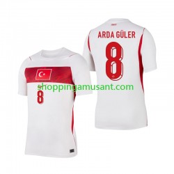 Maillot de Foot Turquie Arda Guler 8 Homme Extérieur Coupe du Monde 2026 Manche Courte