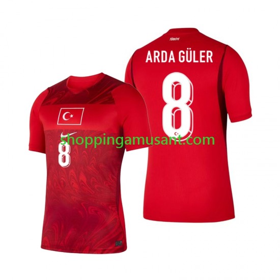 Maillot de Foot Turquie Arda Guler 8 Homme Domicile Coupe du Monde 2026 Manche Courte
