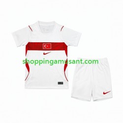 Maillot de Foot Turquie Enfant Extérieur Coupe du Monde 2026 Manche Courte