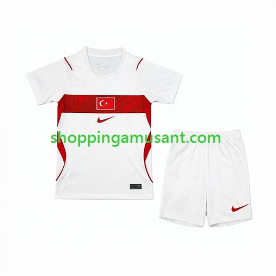 Maillot de Foot Turquie Enfant Extérieur Coupe du Monde 2026 Manche Courte