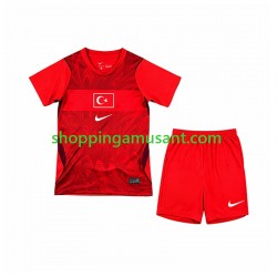 Maillot de Foot Turquie Enfant Domicile Coupe du Monde 2026 Manche Courte