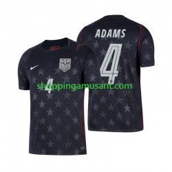 Maillot de Foot États-Unis Tyler Adams 4 Homme Extérieur Coupe du Monde 2026 Manche Courte