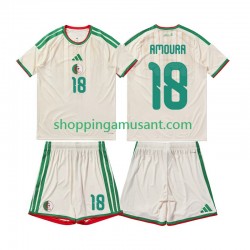 Maillot de Foot Algérie Mohamed Amoura 18 Enfant Domicile 2026 Manche Courte