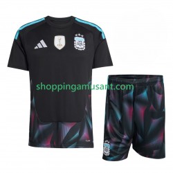 Maillot de Foot Argentine Gardien Enfant Domicile Coupe du Monde 2026 Manche Courte