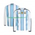 Maillot de Foot Argentine Homme Domicile Coupe du Monde 2026 Manche Longue