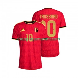 Maillot de Foot Belgique Leandro Trossard 10 Homme Domicile Coupe du Monde 2026 Manche Courte