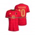 Maillot de Foot Belgique Leandro Trossard 10 Homme Domicile Coupe du Monde 2026 Manche Courte