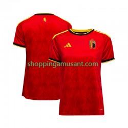 Maillot de Foot Belgique Féminine Domicile Coupe du Monde 2026 Manche Courte