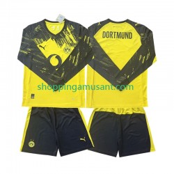 Maillot de Foot Borussia Dortmund Enfant Domicile 2025-2026 Manche Longue