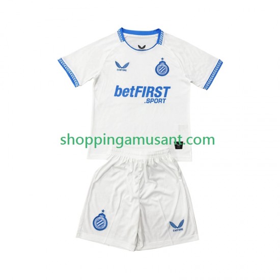 Maillot de Foot Club Brugge Enfant Extérieur 2025-2026 Manche Courte