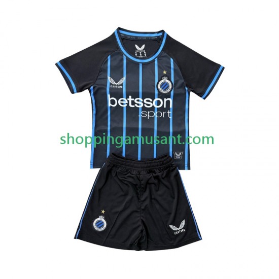 Maillot de Foot Club Brugge Enfant Domicile 2025-2026 Manche Courte