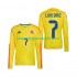 Maillot de Foot Colombie Luis Diaz 7 Homme Domicile Coupe du Monde 2026 Manche Longue