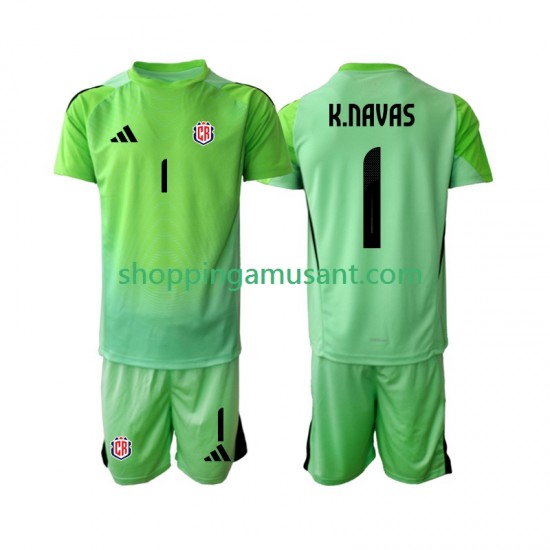 Maillot de Foot Costa Rica Keylor Navas 1 Gardien Enfant Domicile 2025 Manche Courte