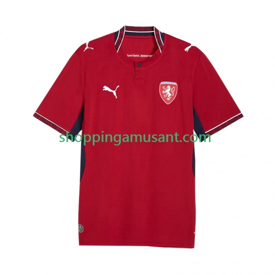 Maillot de Foot Tchéquie Homme Domicile 2026 Manche Courte