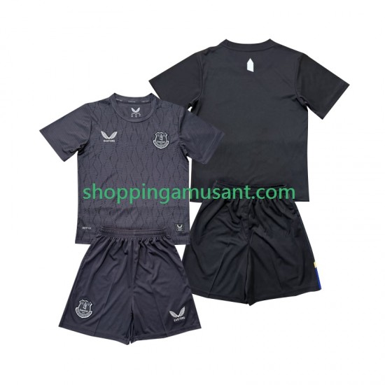 Maillot de Foot Everton Gardien Enfant Extérieur 2025-2026 Manche Courte