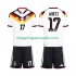 Maillot de Foot Allemagne Florian Wirtz 17 Enfant Domicile Coupe du Monde 2026 Manche Courte