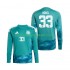 Maillot de Foot Allemagne Alexander Nubel 33 Gardien Homme Domicile Coupe du Monde 2026 Manche Longue