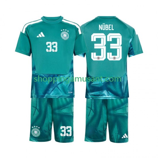Maillot de Foot Allemagne Alexander Nubel 33 Gardien Enfant Domicile Coupe du Monde 2026 Manche Courte
