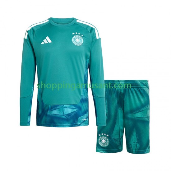 Maillot de Foot Allemagne Gardien Enfant Domicile Coupe du Monde 2026 Manche Longue