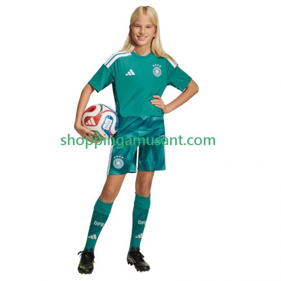 Maillot de Foot Allemagne Gardien Enfant Domicile Coupe du Monde 2026 Manche Courte