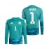 Maillot de Foot Allemagne Manuel Neuer 1 Gardien Homme Domicile Coupe du Monde 2026 Manche Longue