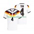 Maillot de Foot Allemagne Jonathan Tah 4 Homme Domicile Coupe du Monde 2026 Manche Courte