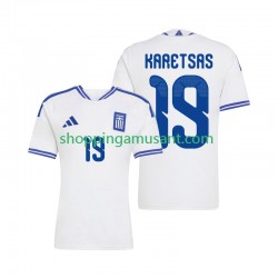 Maillot de Foot Grèce Konstantinos Karetsas 19 Homme Domicile 2026 Manche Courte