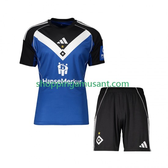 Maillot de Foot Hamburger SV Enfant Extérieur 2025-2026 Manche Courte