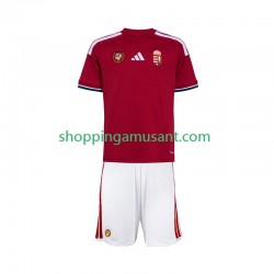 Maillot de Foot Hongrie Enfant Domicile Coupe du Monde 2026 Manche Courte