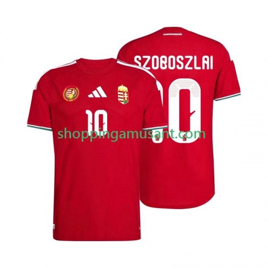 Maillot de Foot Hongrie Szoboszlai 10 Homme Domicile Coupe du Monde 2026 Manche Courte